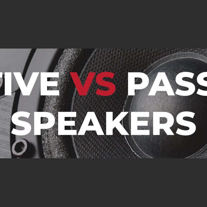 Active Vs Passive Speakers