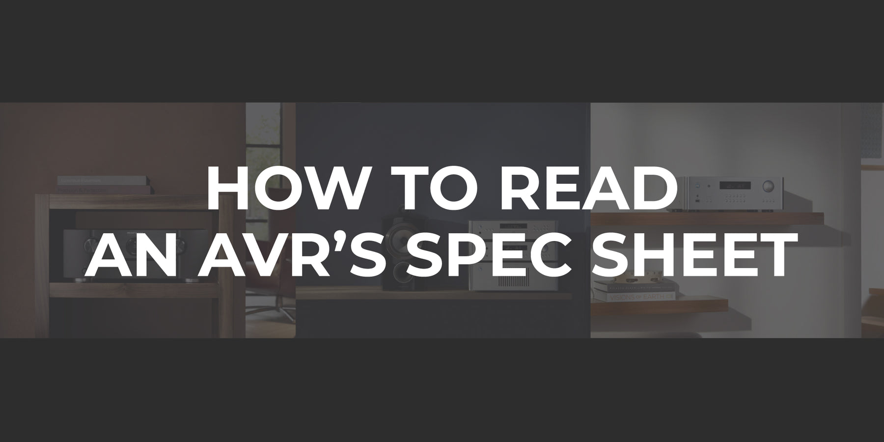 How to read an AVR's spec sheet.