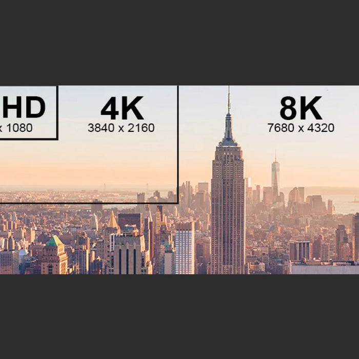 FULL HD Vs 4K Vs 4K HDR Vs 8K