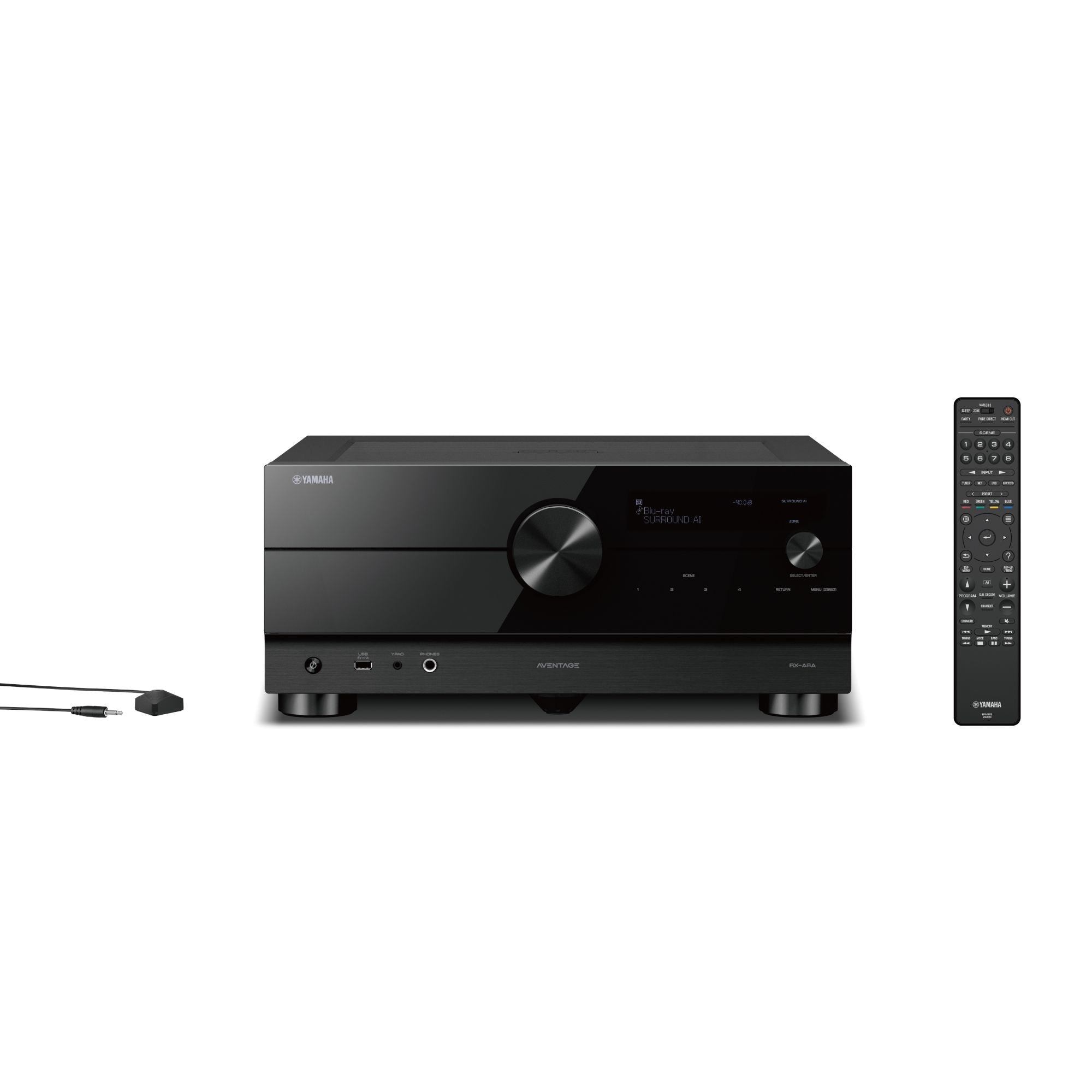 Yamaha RX-A6A - 9.2 Channel AV Receiver with 8k HDMI