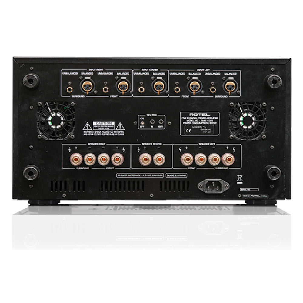 Rotel RMB-1585 - 5 Channel, Multichannel Power Amplifier / Distribution Amplifier