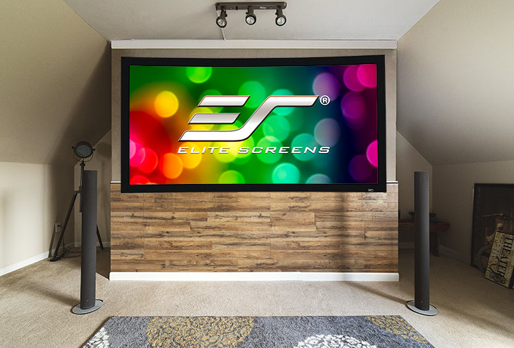 Elite Screens Lunette Curved Series (Fixed)