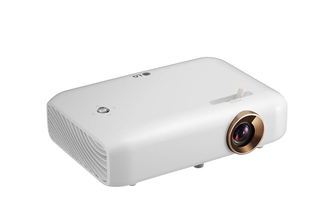 LED Projector with Built-In Battery HD RGB LED 550 Lumens 100000:1