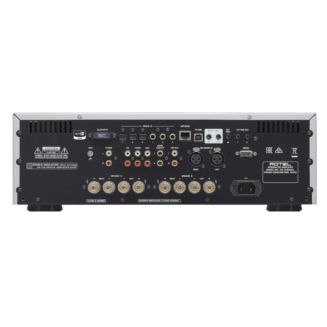 Rotel RA-1592 Mk II - 200W Integrated Stereo Amplifier